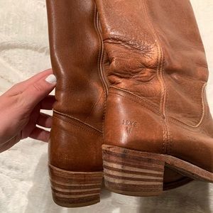 Frye Campus 14L Cognac Leather Boot -SOLD